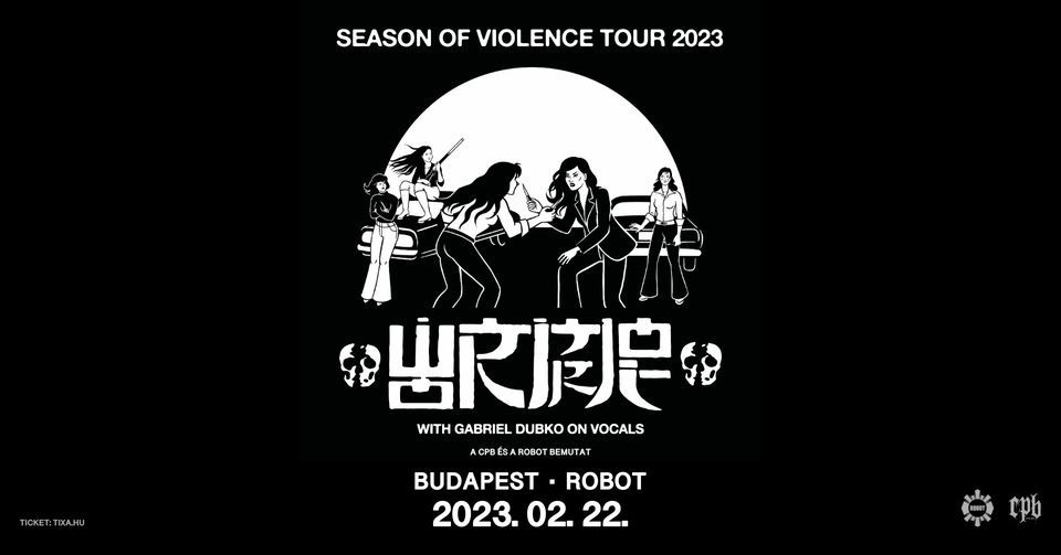 WORMROT (SG) "Season Of Violence" European Tour \u00b7 BUDAPEST