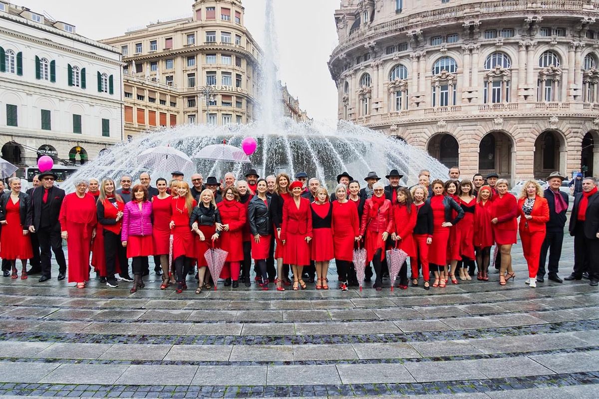 Un tango per la nonviolenza. Tangueros dal cuore solidale in piazza contro la violenza  di genere