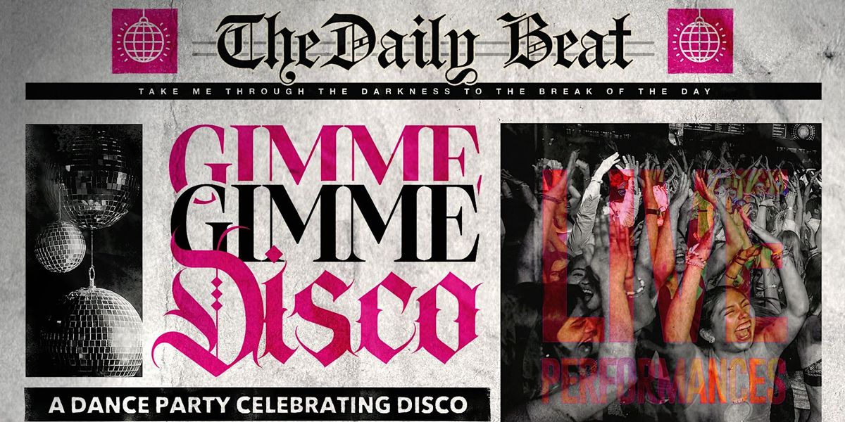 Gimme Gimme Disco at Elan Savannah (Fri, Sep. 20th)