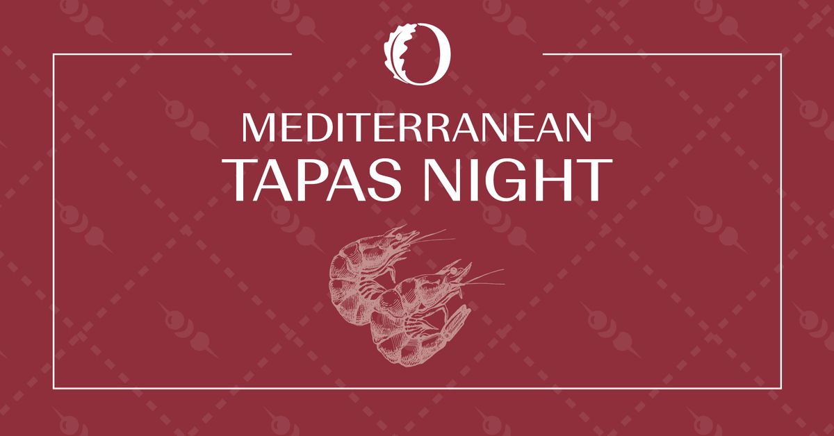 Mediterranean Tapas Night at The Nav