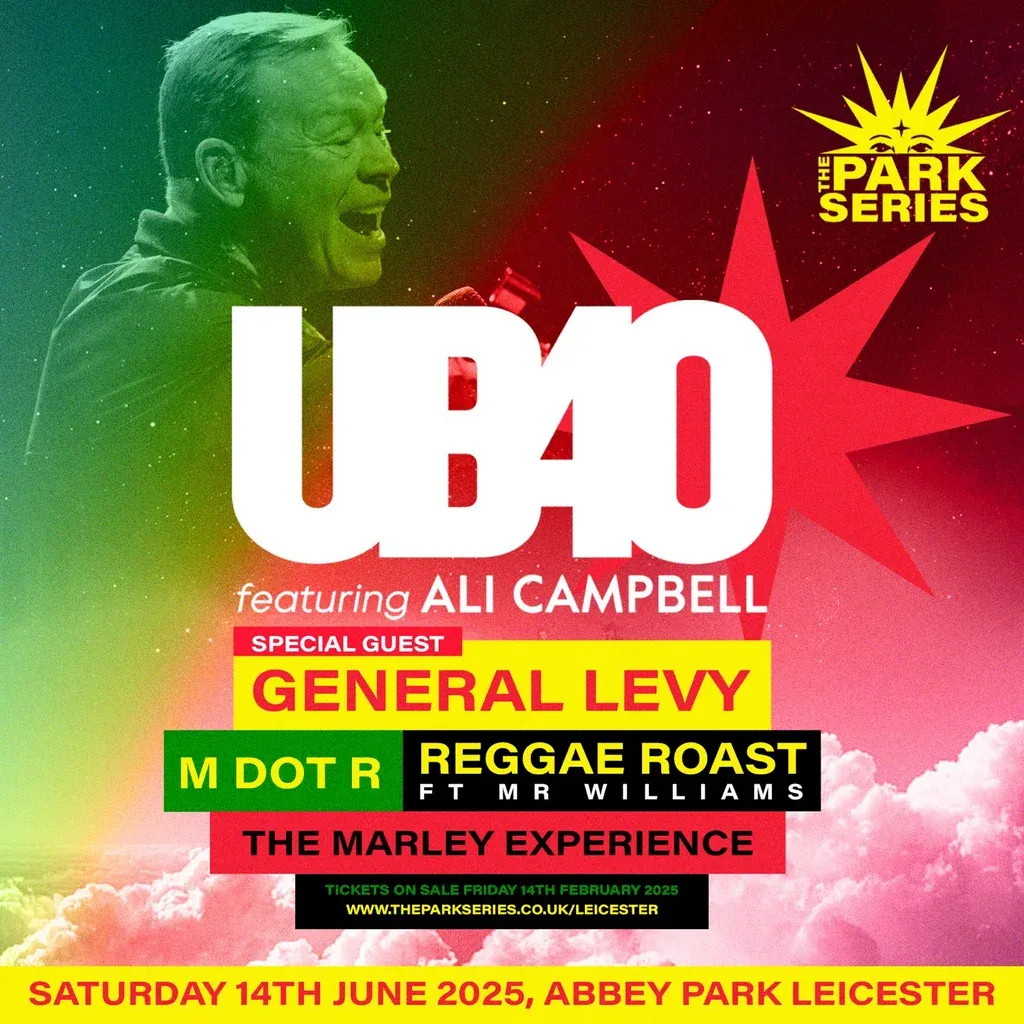 UB40 and Ali Campbell at Colchester Castle Park