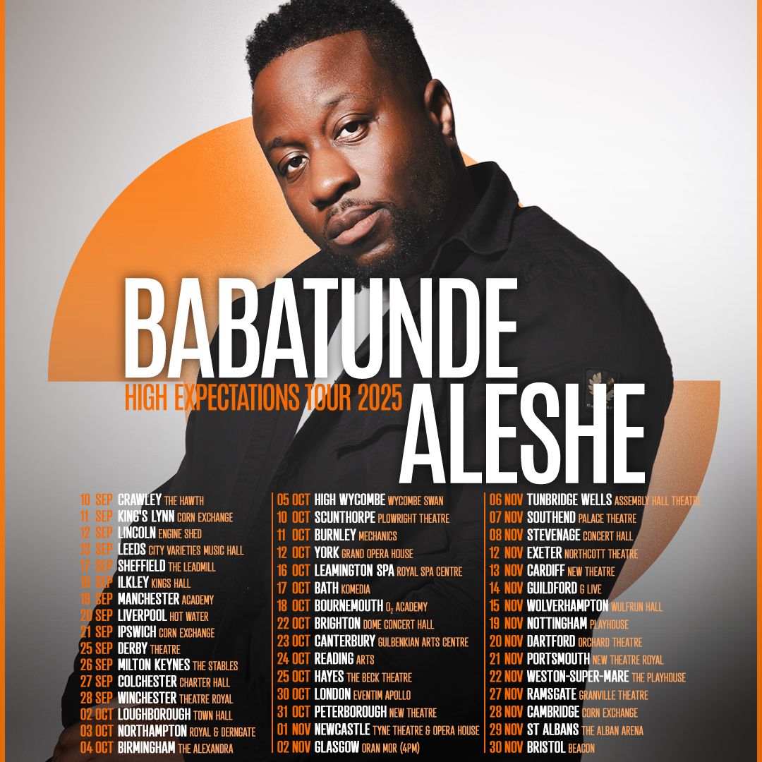 Babatunde Aleshe Manchester Tickets