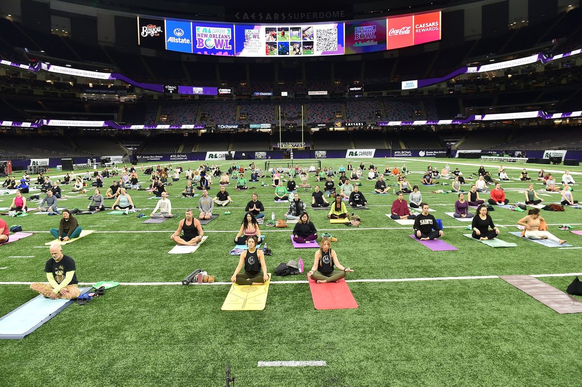 Yoga in the Dome