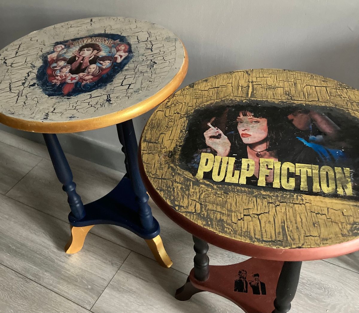 Quirky upcycled table