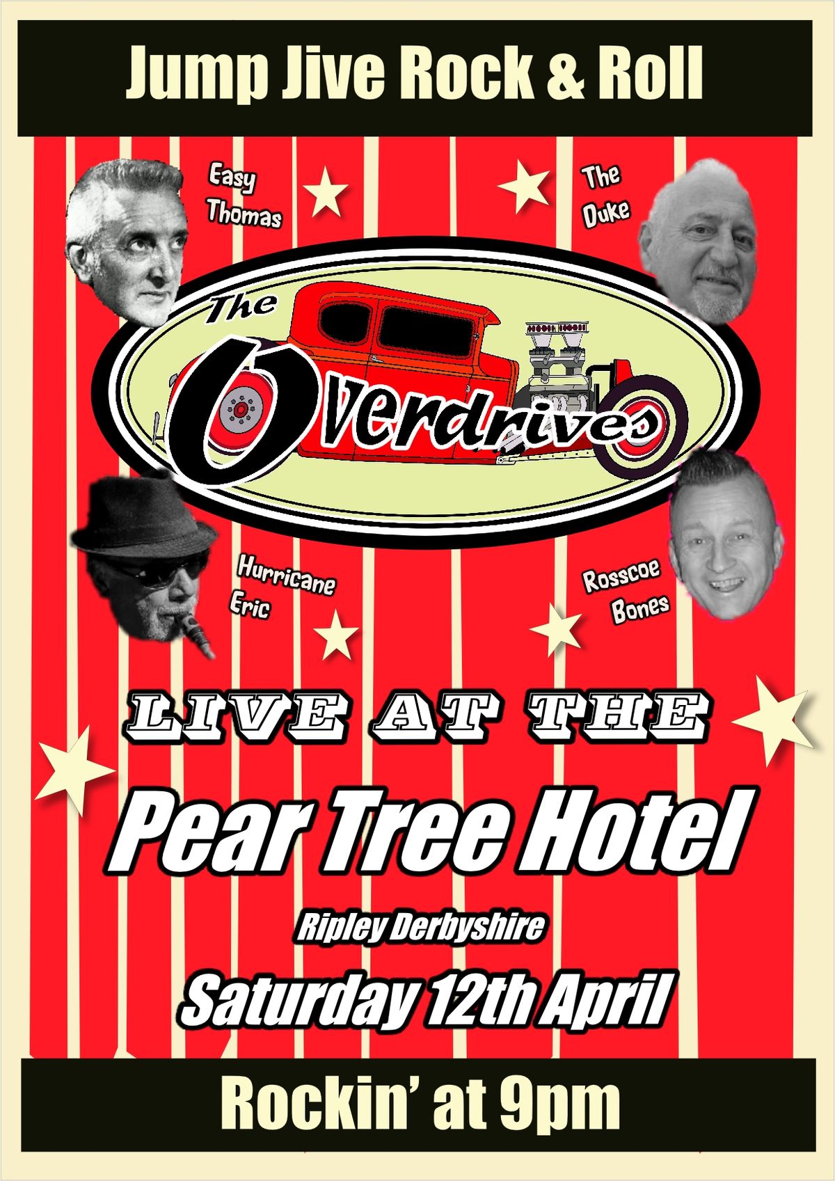 The Overdrives at The Pear Tree Hotel