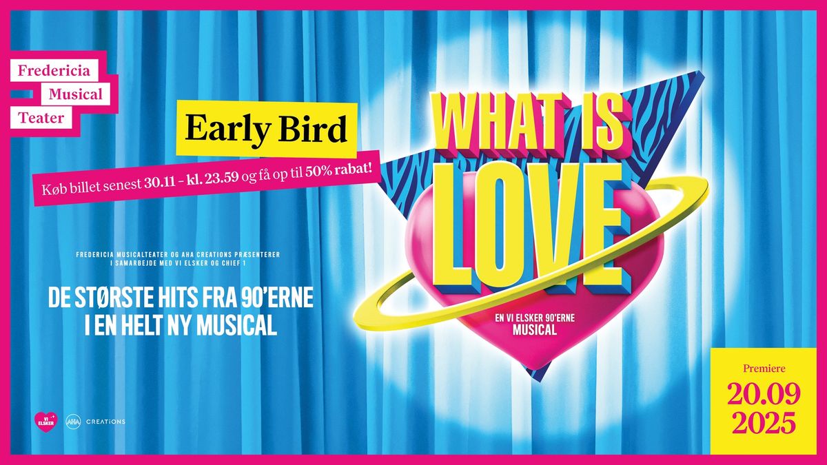 WHAT IS LOVE - Vi Elsker 90'erne musical