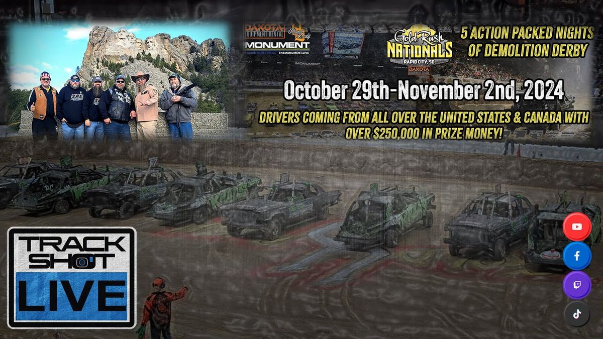 Gold Rush Nationals Demo Derby - Week Pass at Summit Arena at The Monument