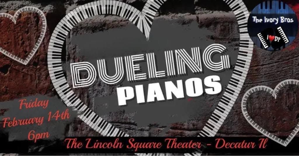 Dueling pianos Valentine's Day featuring the Ivory Bros 