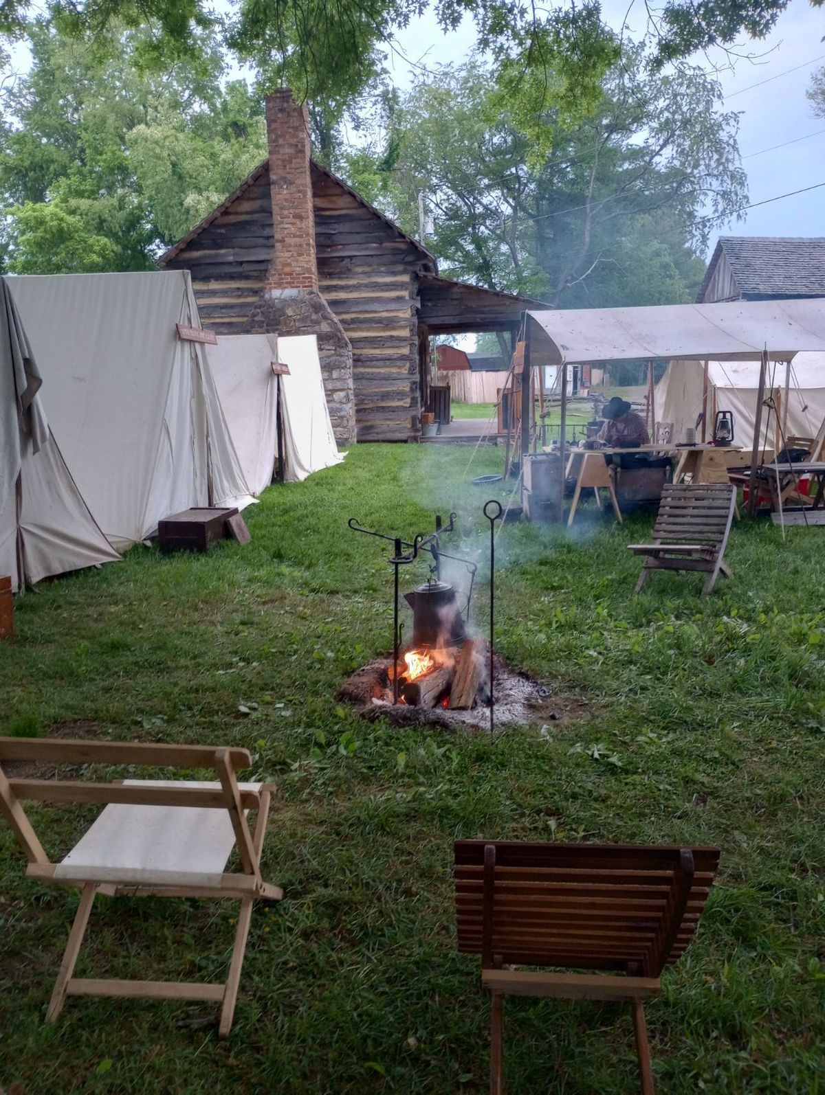 Springtime in Haynesville: Civil War Encampment