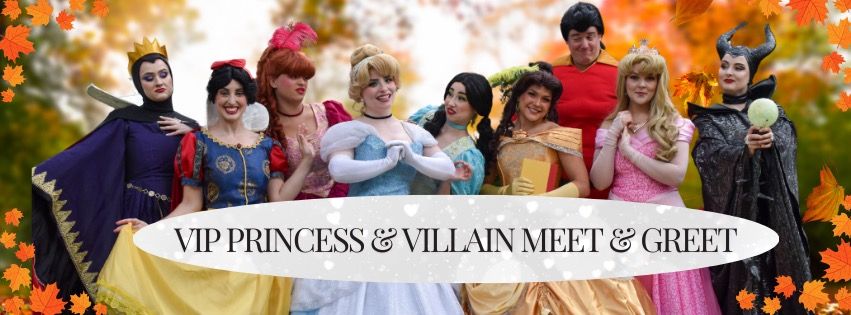 VIP Princess & Villain Meet and Greet: Grace's Breast Cancer Fundraiser