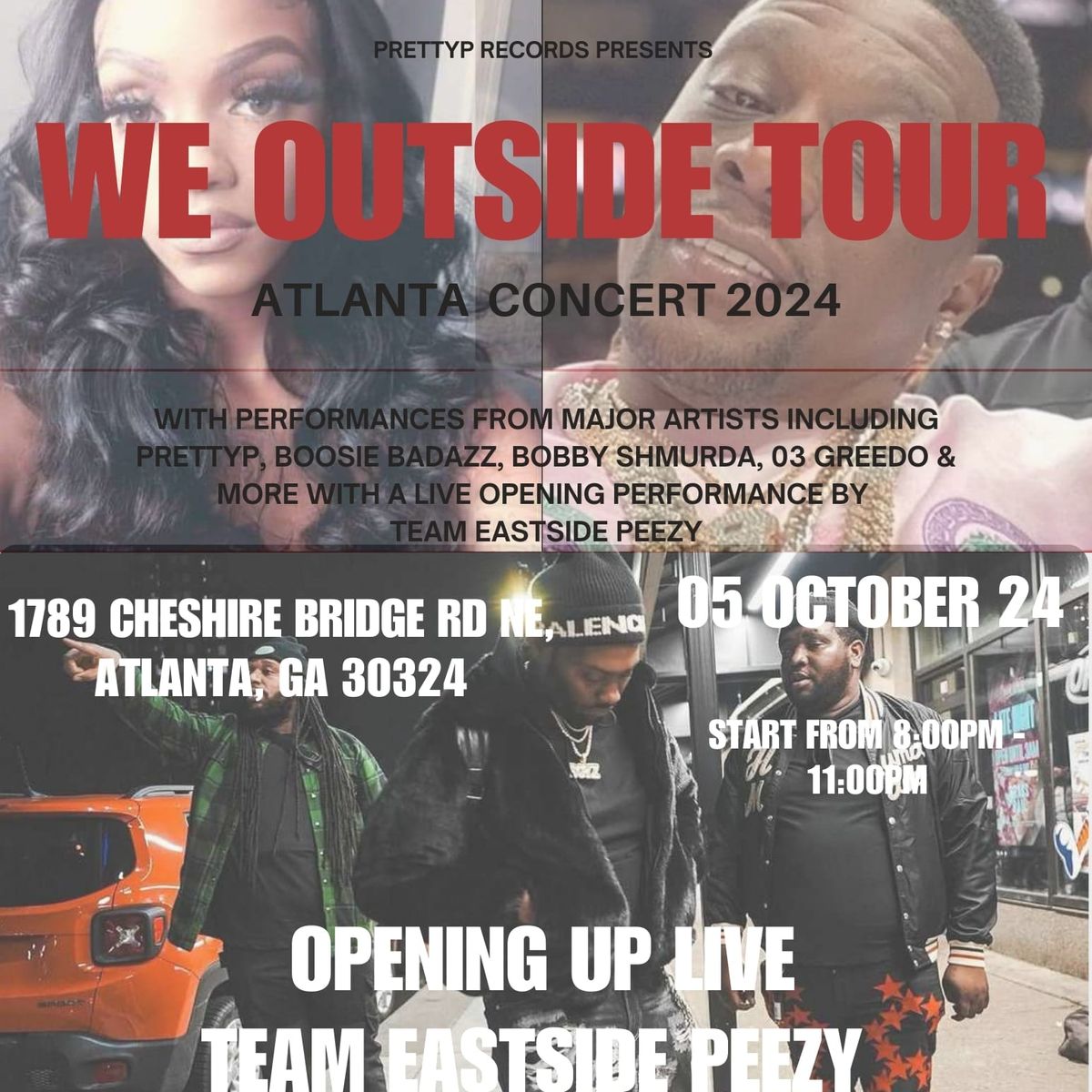 PrettyP We Outsidee Tour 