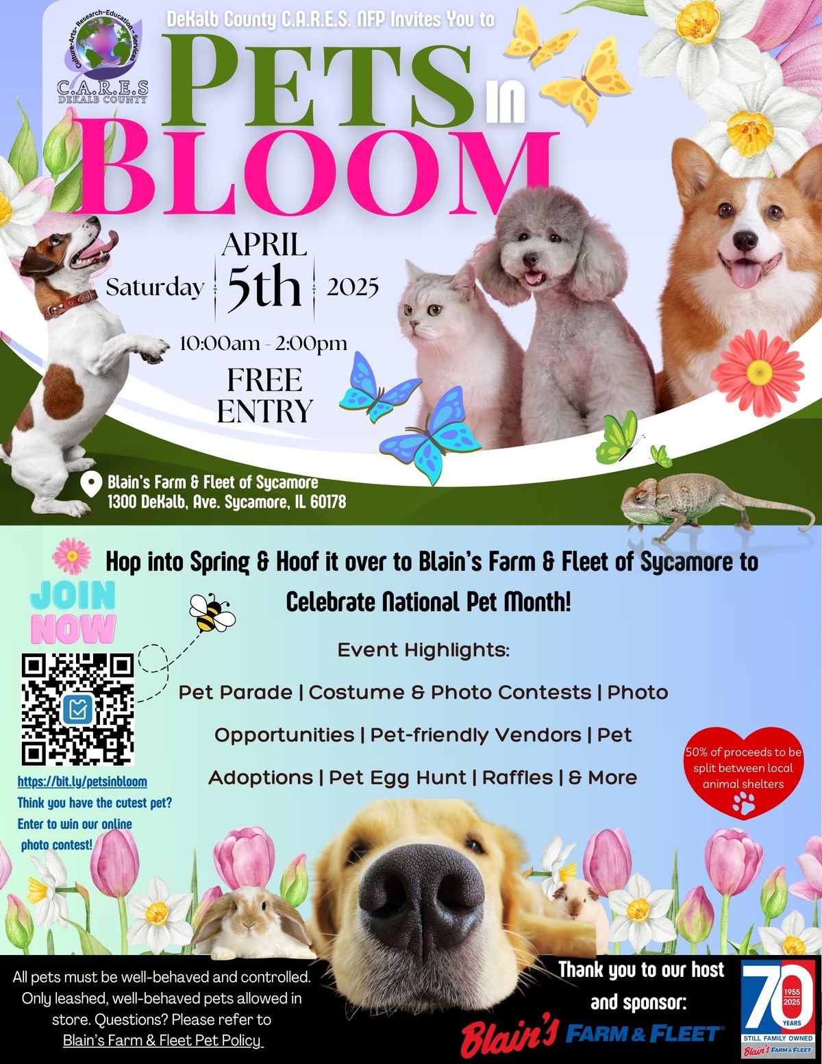 Pets In Bloom Spring Festival 