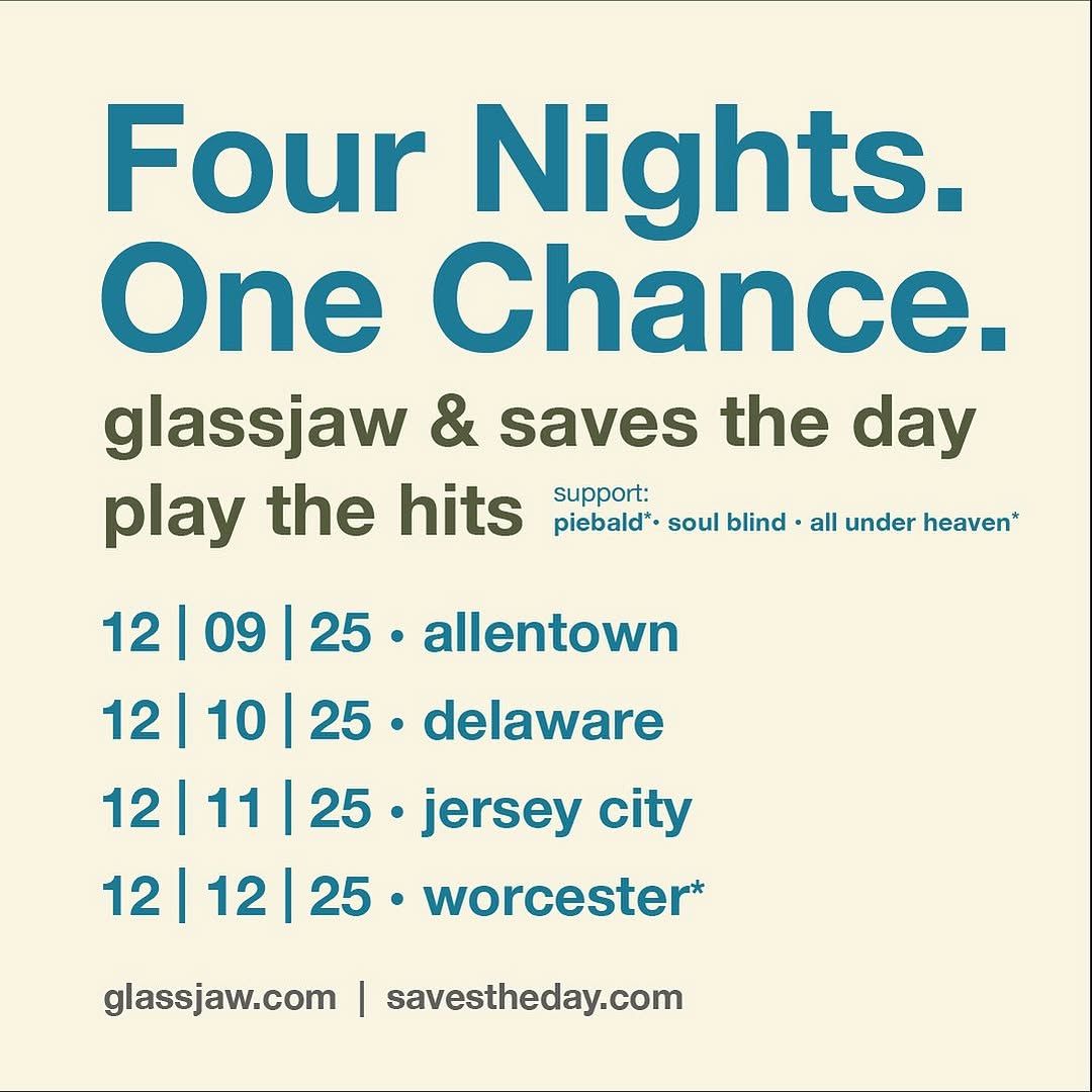 Saves The Day & Glassjaw