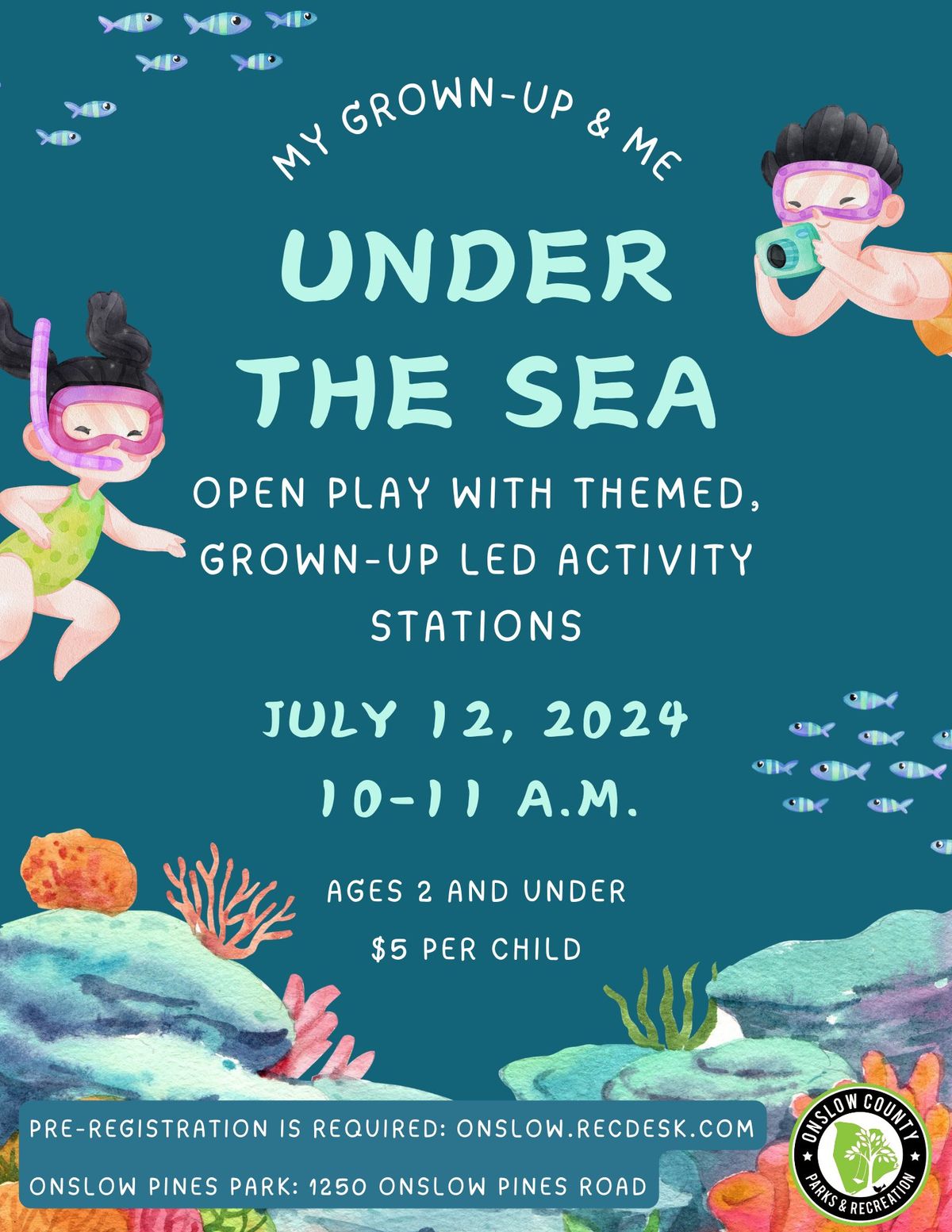 July My Grown-Up and Me - Under the Sea