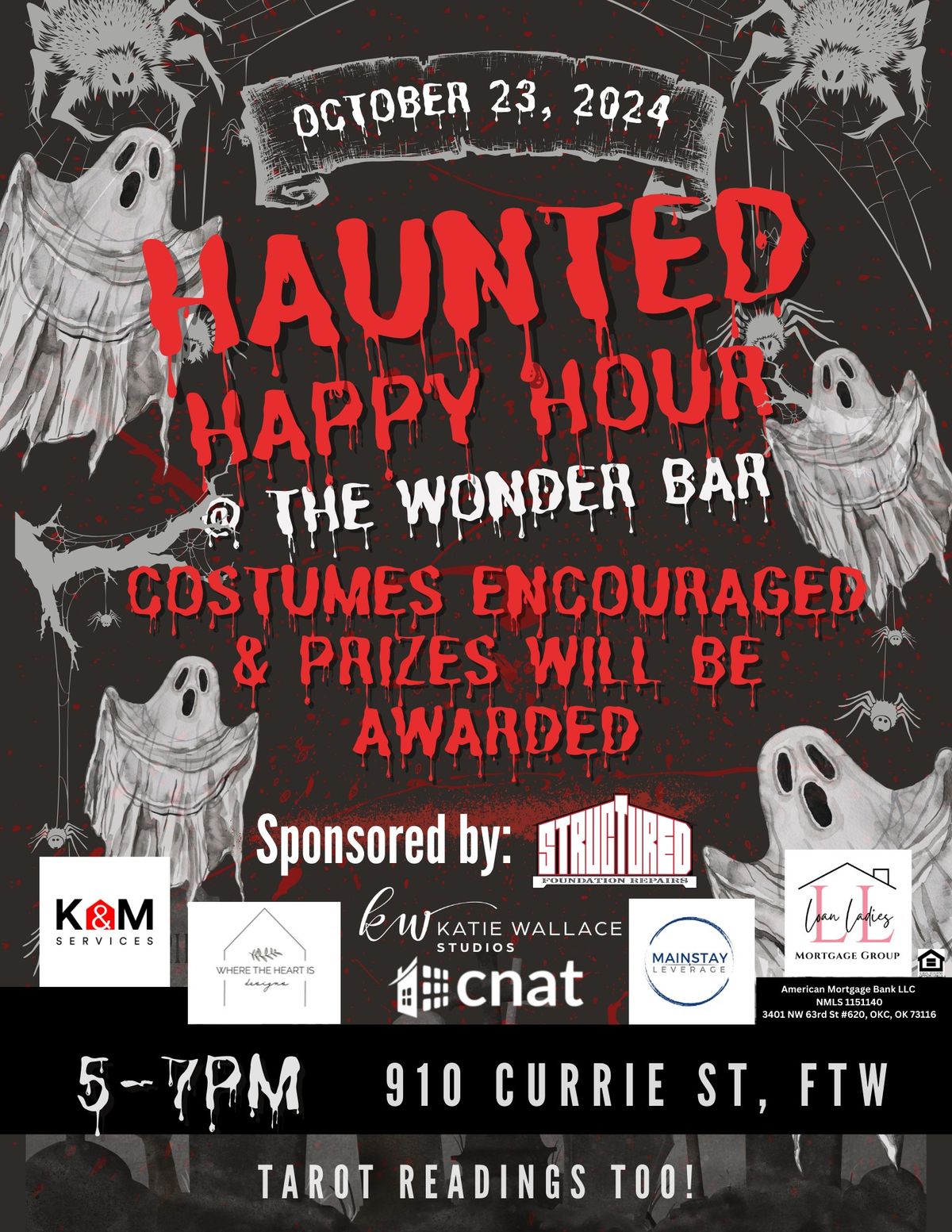 Haunted Happy Hour @ The Wonder Bar