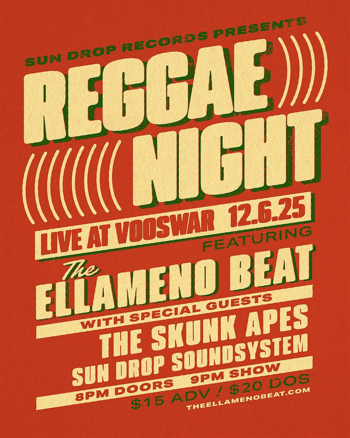Reggae Night @ VooSwar