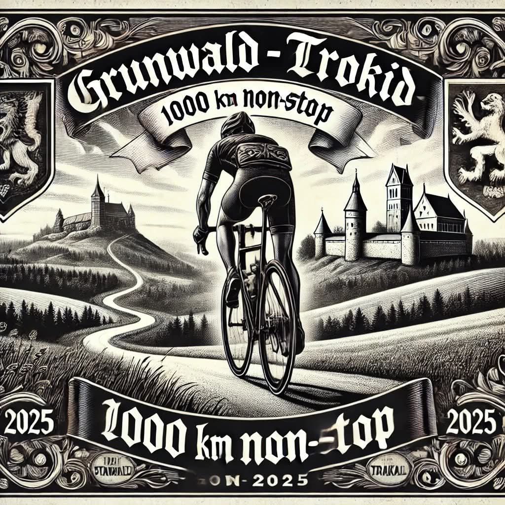 Ultramaraton Grunwald Troki Grunwald 2025 - 1000 km non stop