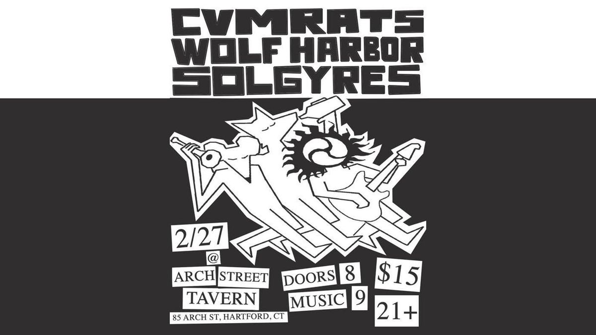 PUNK NIGHT with Cvmrats, Wolf Harbor, Solgyres - Hartford, CT