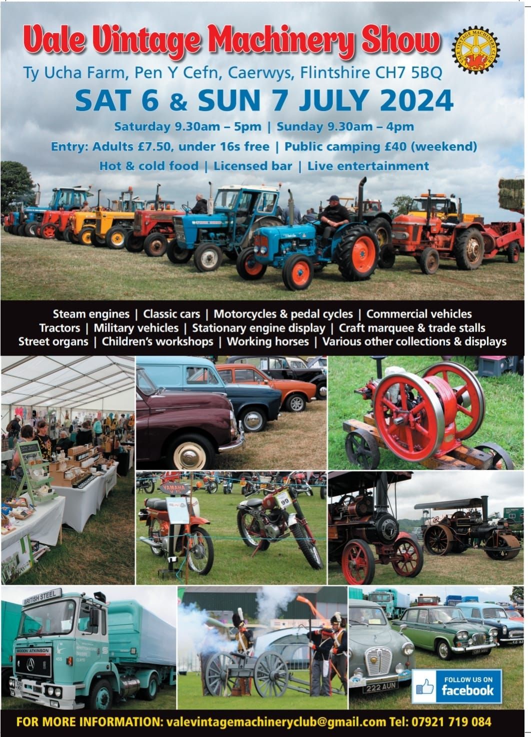 vale vintage machinery show