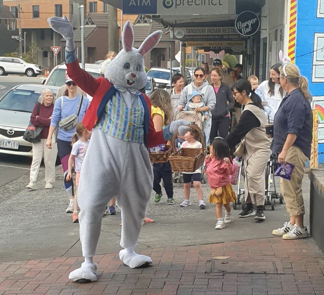 An EGG-CELLENT event with BRUCE the EASTER BUNNY