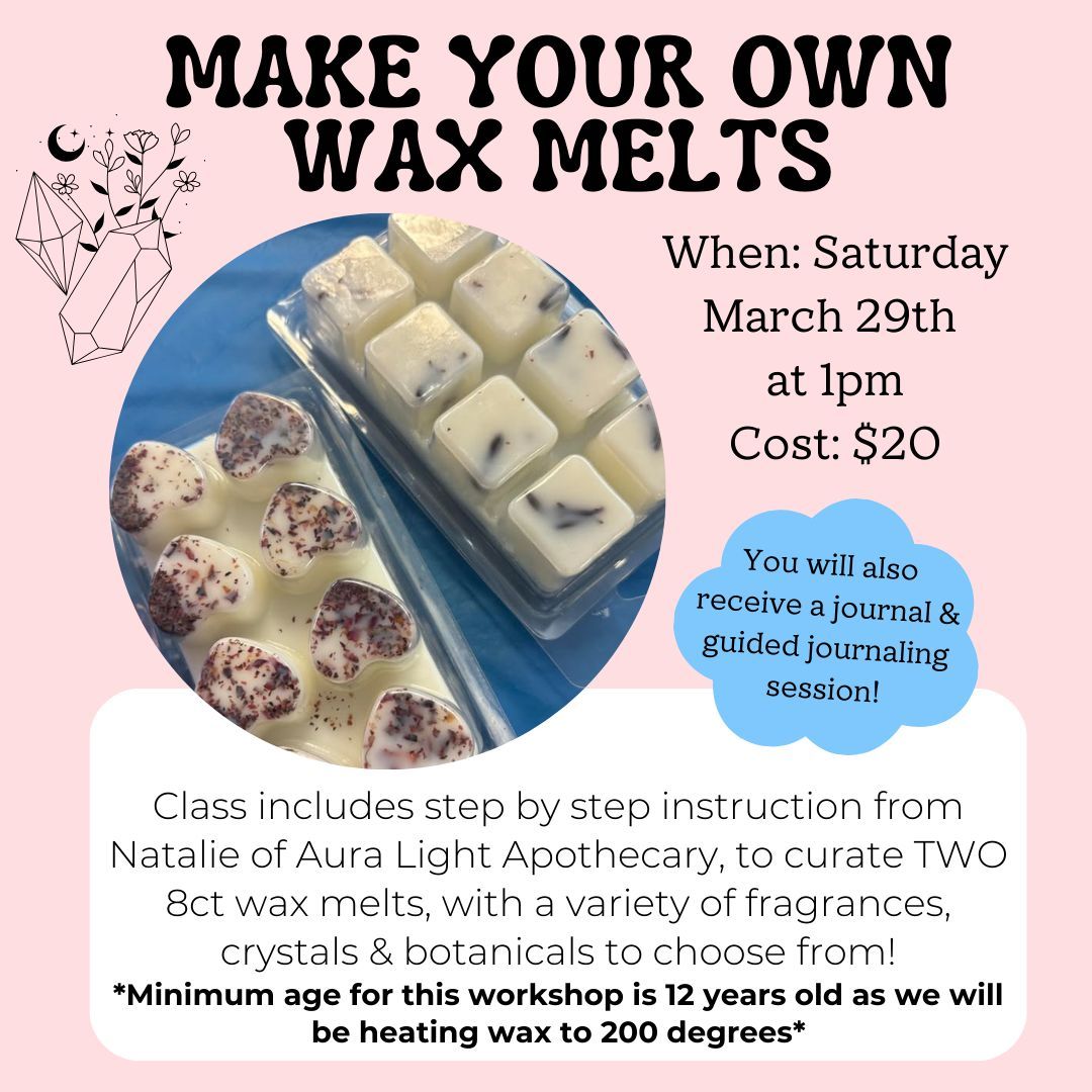 Wax Melt Class @ Happy Houseplant Co. \ud83c\udf3f\ud83e\udea9