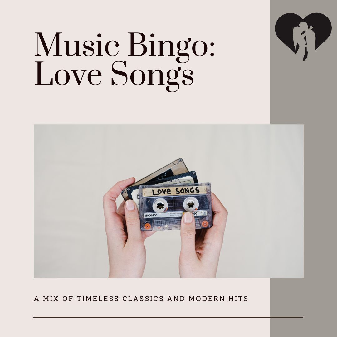 \ud83d\udc96 Music Bingo: Love Songs \ud83c\udfb6