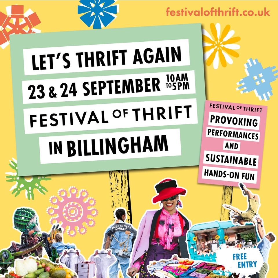 Festival of Thrift 2023, Billingham Town Centre, Hartlepool, 23