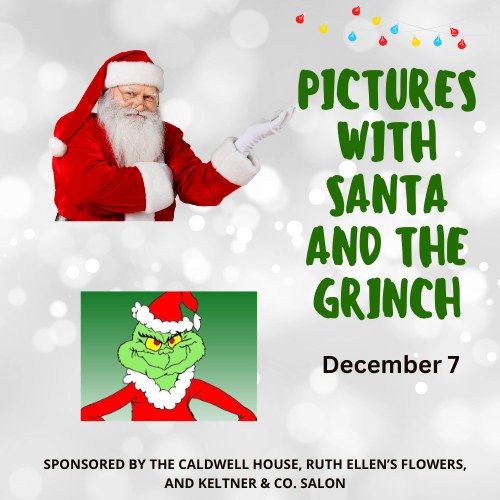 Pictures with Santa and the Grinch