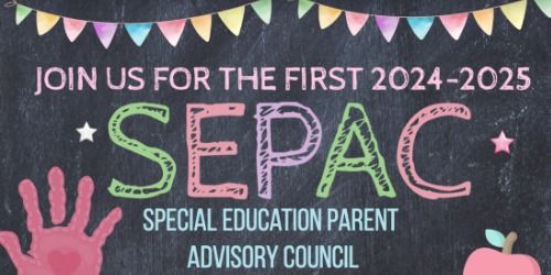 September 2024 SEPAC Meeting