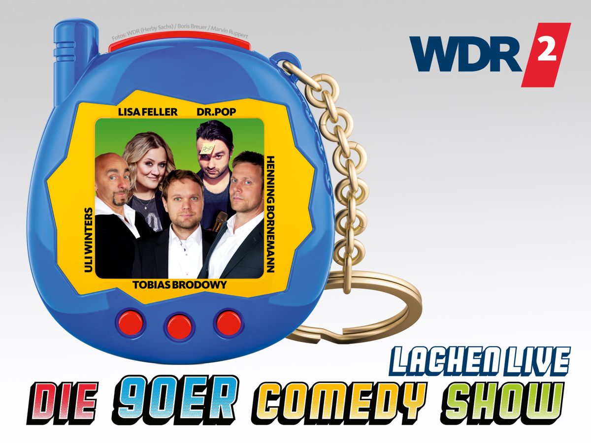 Terminvorschau: WDR 2 Lachen Live pr\u00e4sentiert: Die 90er Comedy Show