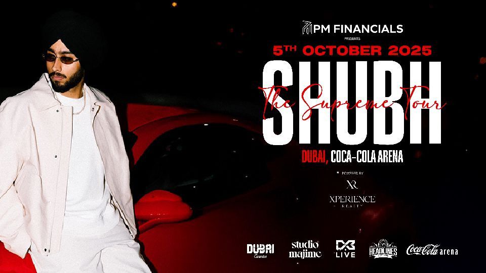 Shubh - The Supreme Tour in Dubai