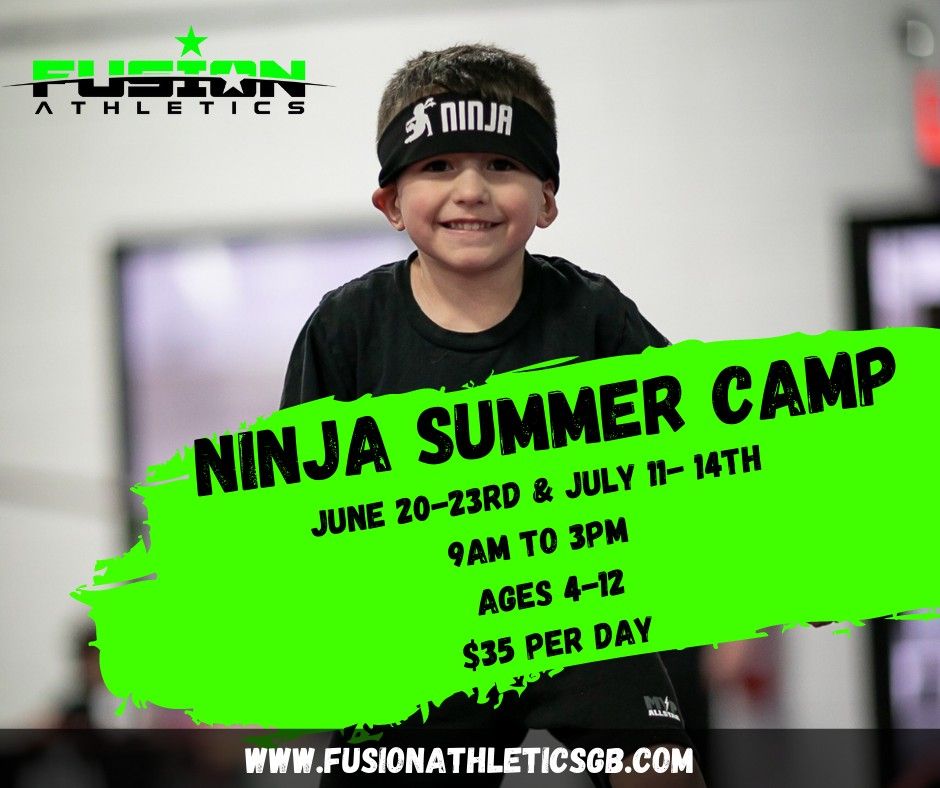 Ninja Warrior Summer Camp, Fusion Athletics Green Bay, Greenleaf, 20