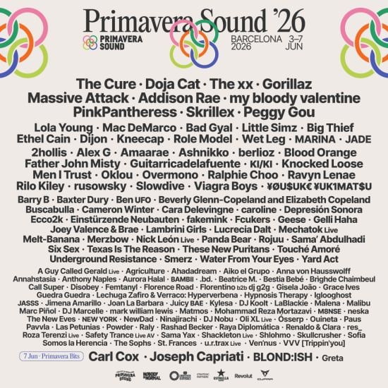 Primavera Sound 2026 - Barcelona
