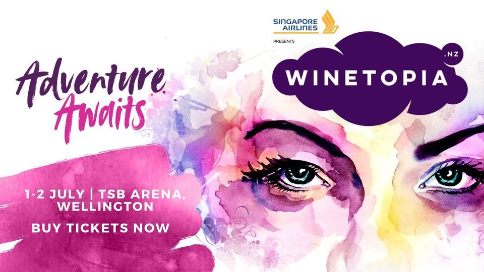 Winetopia Wellington presented by Singapore Airlines