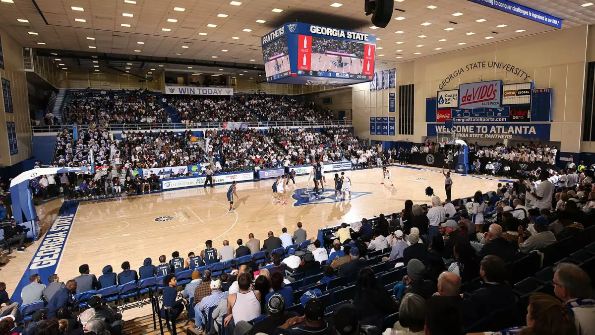 Georgia State Panthers at Louisiana Ragin' Cajuns Mens Basketball