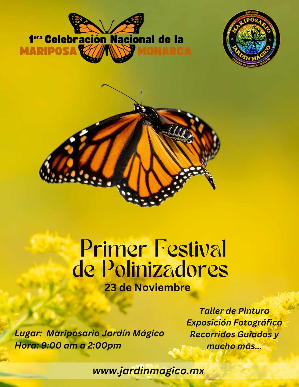 1st Annual Pollinators Festival & Celebration Monarch Butterfly 