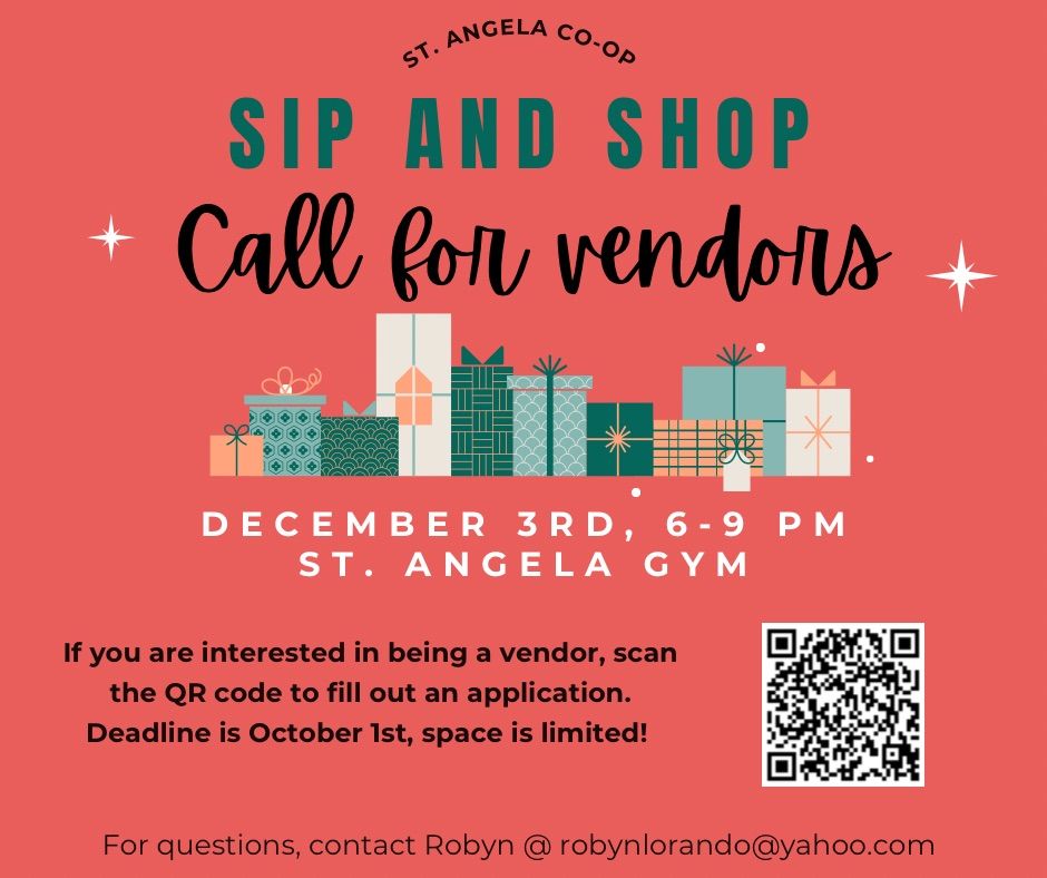 St. Angela Merici Sip and Shop