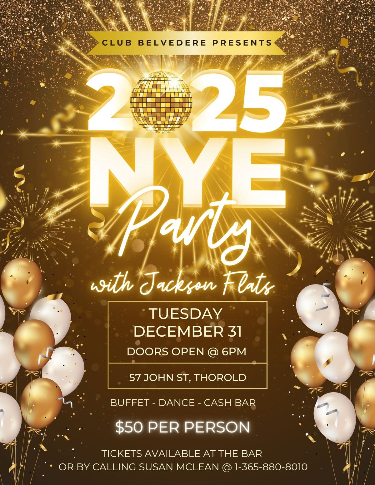 New Year's Eve Party with Jackson Flats