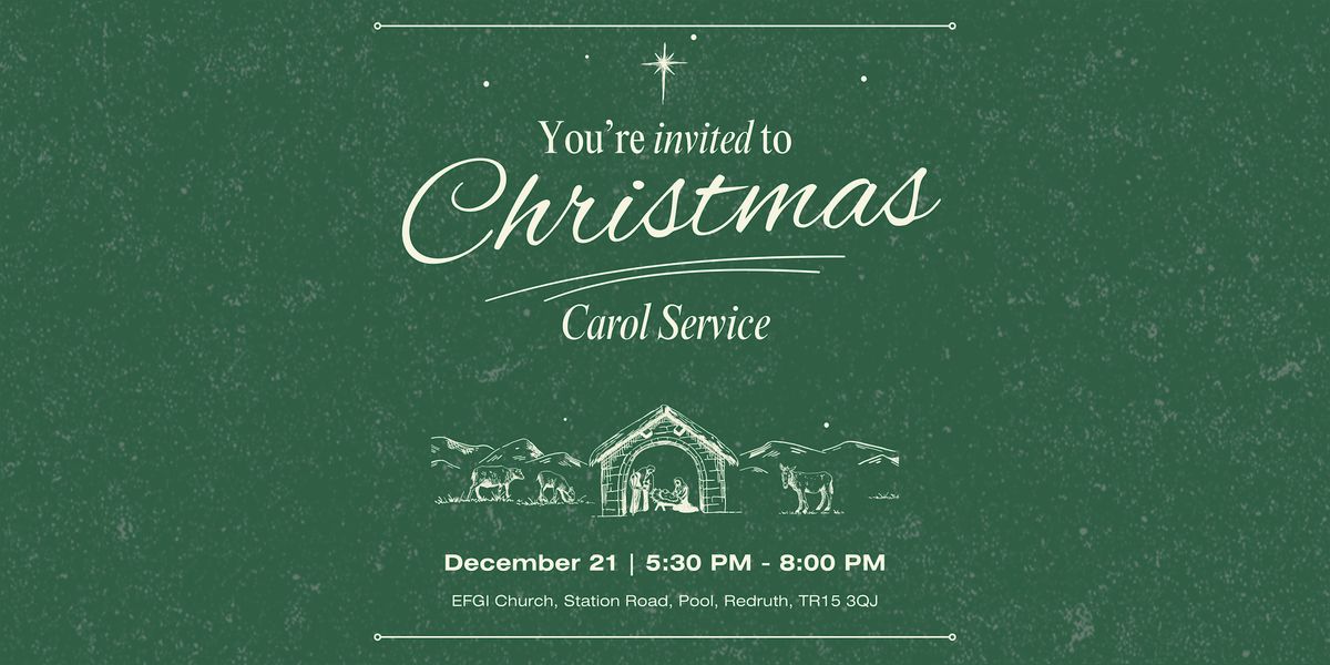 EFGI Church Christmas Carol Service