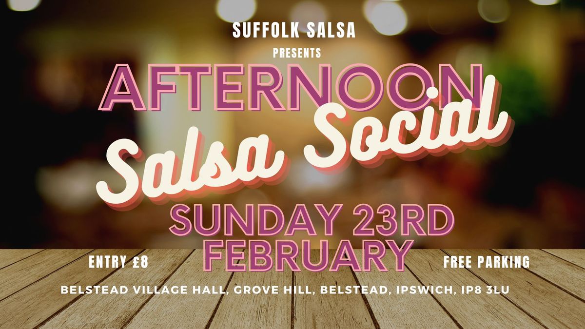 Suffolk Salsa Afternoon Social