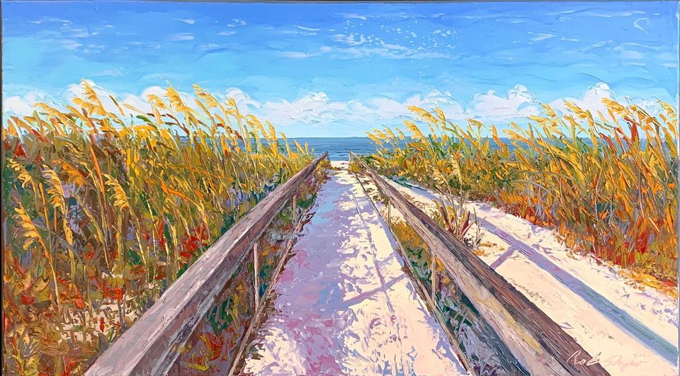 First Friday with Art on State, Rob Shaw Gallery and Framing, West