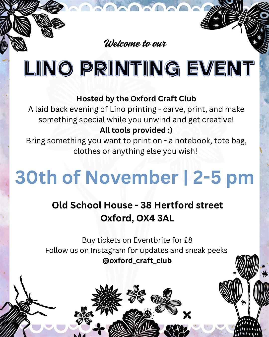 Lino Printing Event