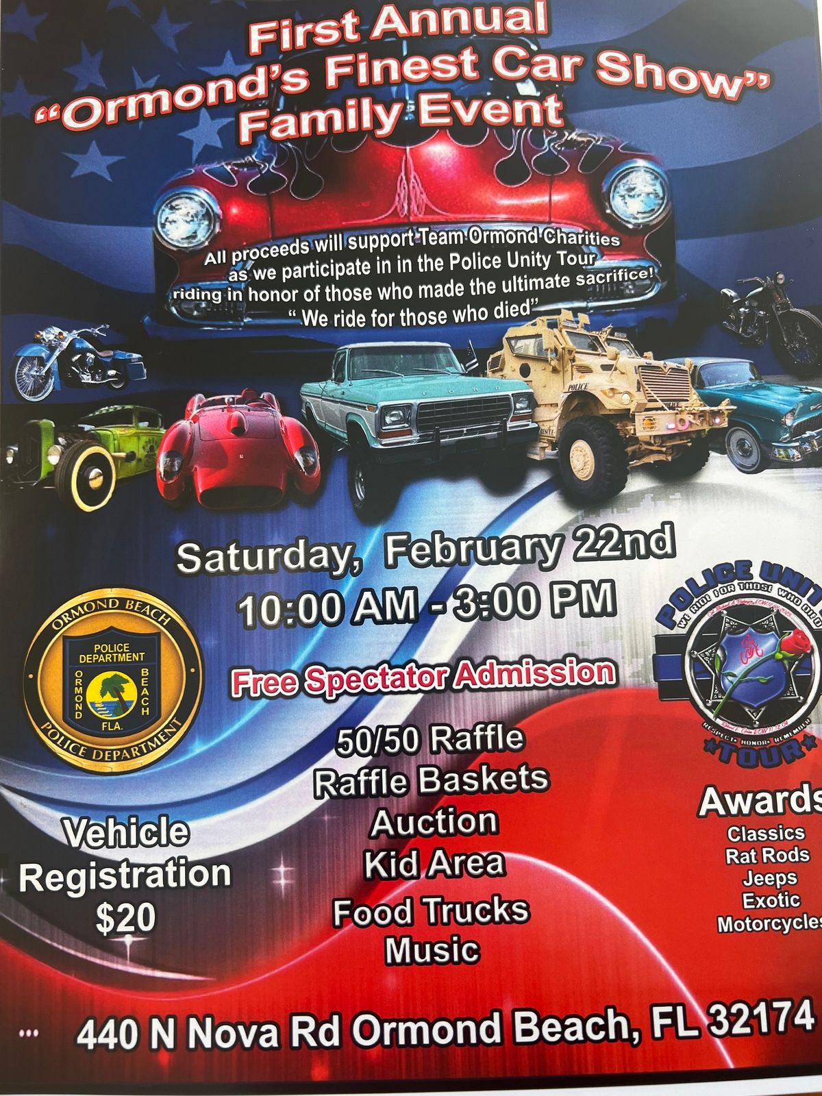 First Annual "Ormond's Finest Car Show"