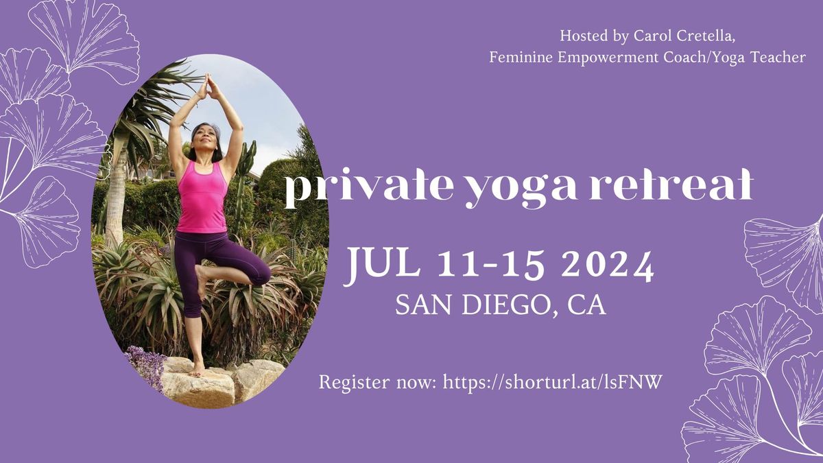 5 Day Solo Retreat - Revitalize Your Radiance & Joy, San Diego, CA, USA