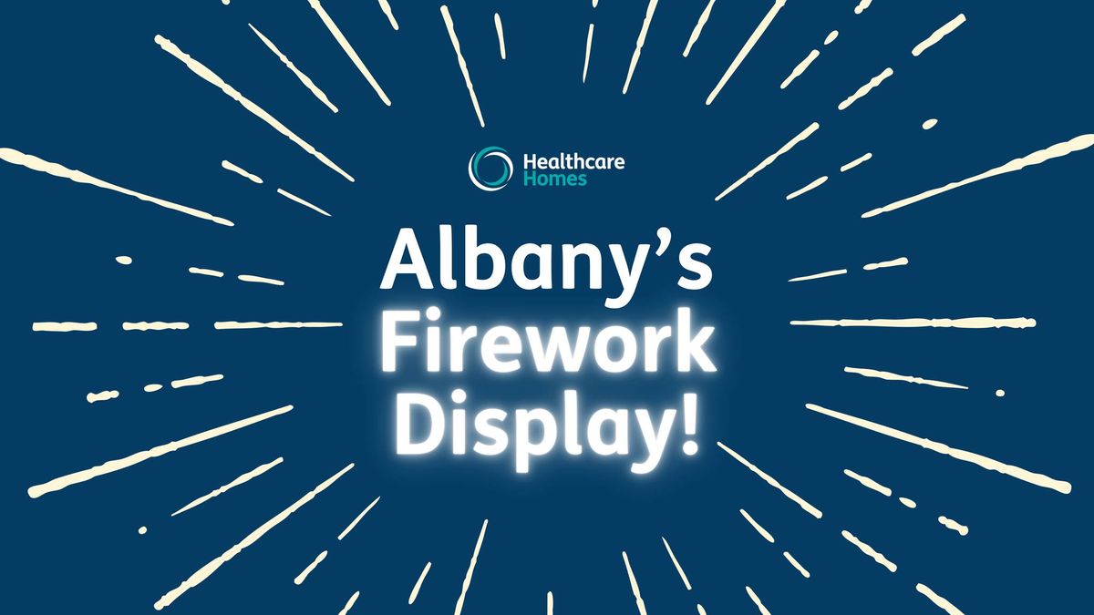 Albany care home's Firework Display