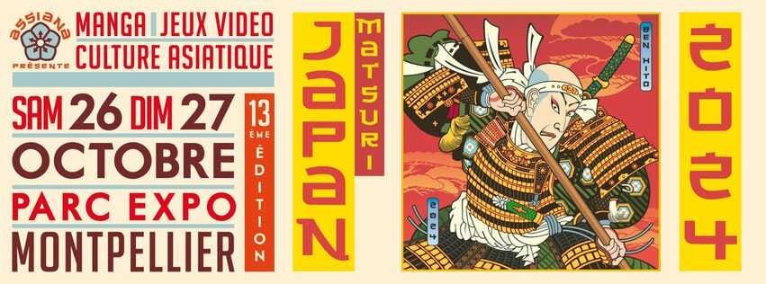 Japan Matsuri 13\u00e8me Edition 26-27 octobre Parc des Expositions Montpellier