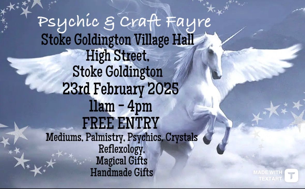 Psychic & Craft Fayre Stoke Goldington 