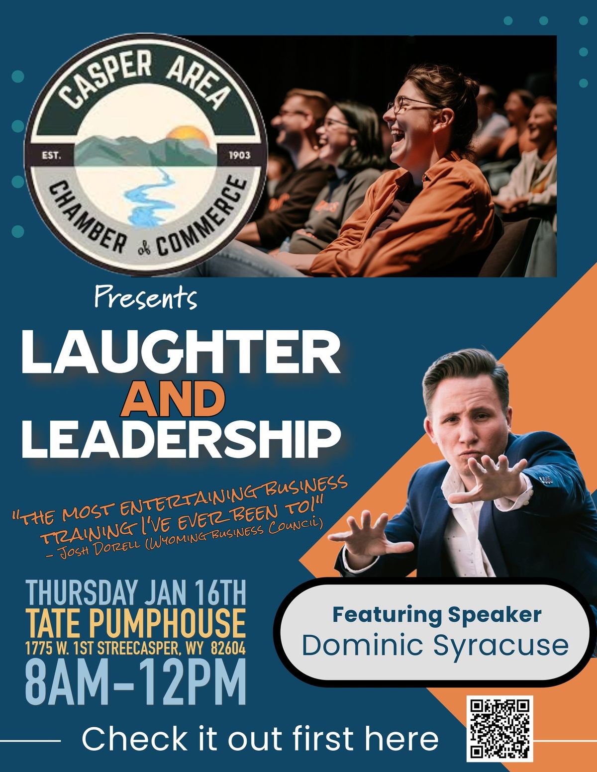 Laughter and Leadership with Dominic Syracuse