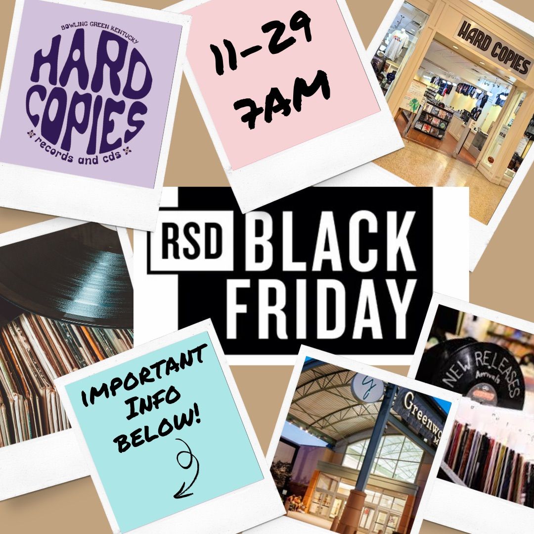 Record Store Day Black Friday 2024