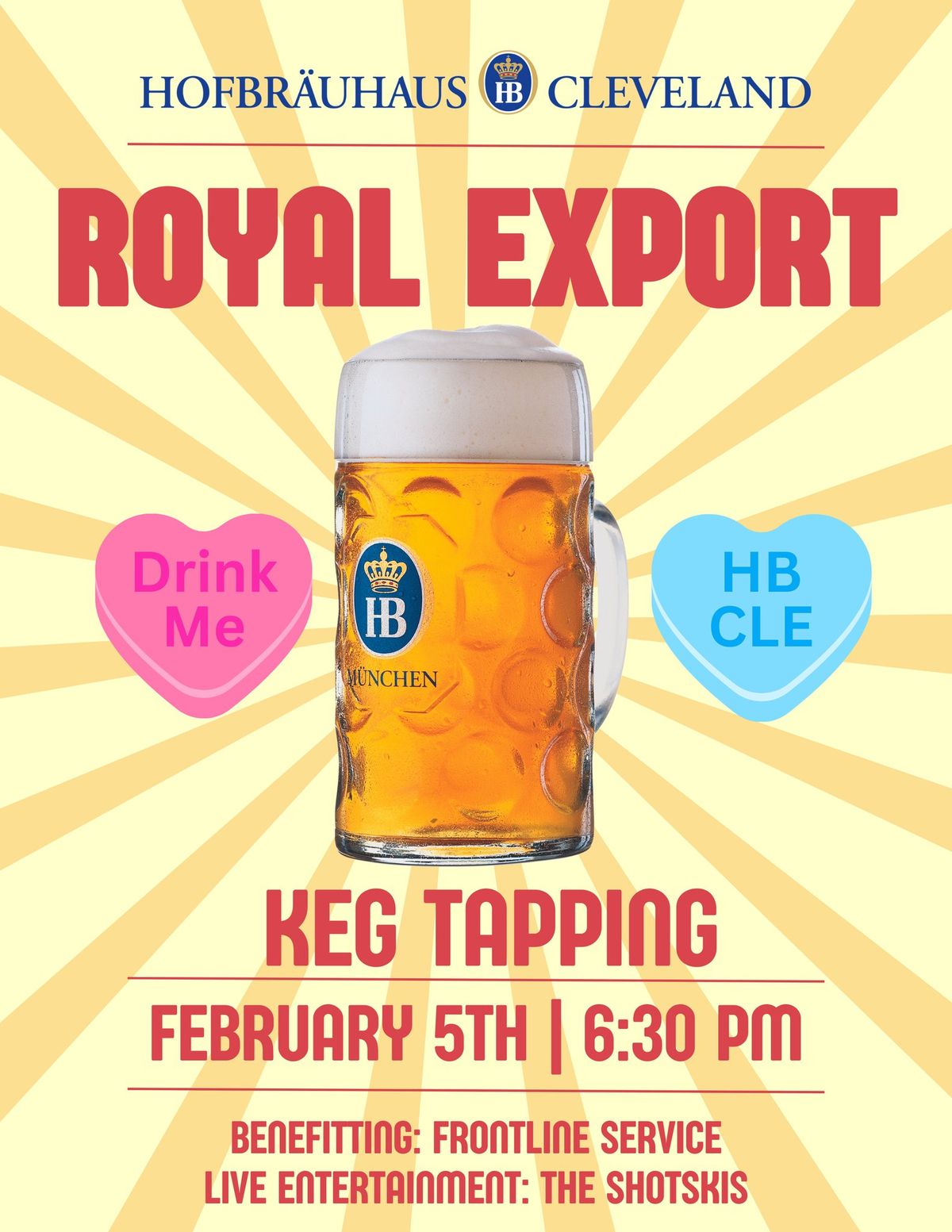 Royal Export Keg Tapping